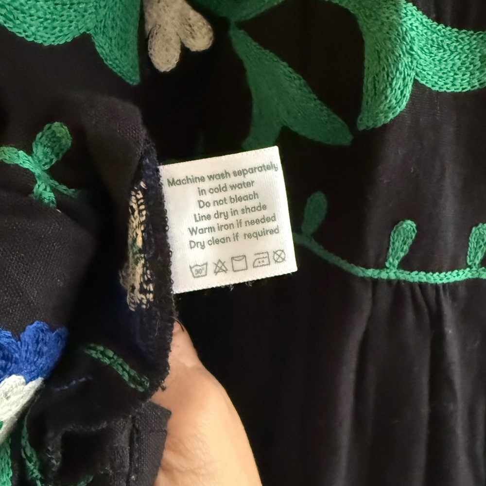 Anthropologie Roller Rabbit Embroidered Dress - Picture 6 of 6